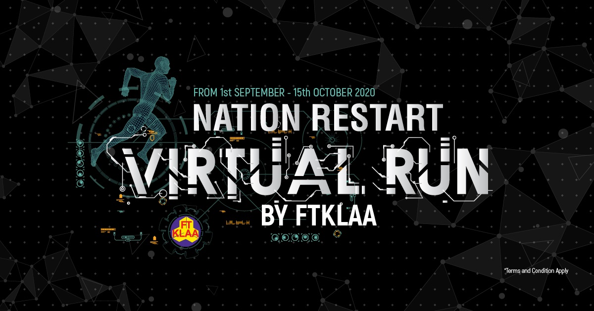 Nation Restart Virtual Run (by FTKLAA) Banner