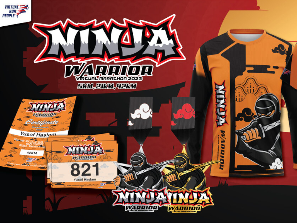 Ninja Warrior Virtual Marathon 2023