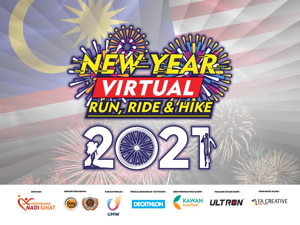 New Year Virtual Run, Ride & Hike 2021