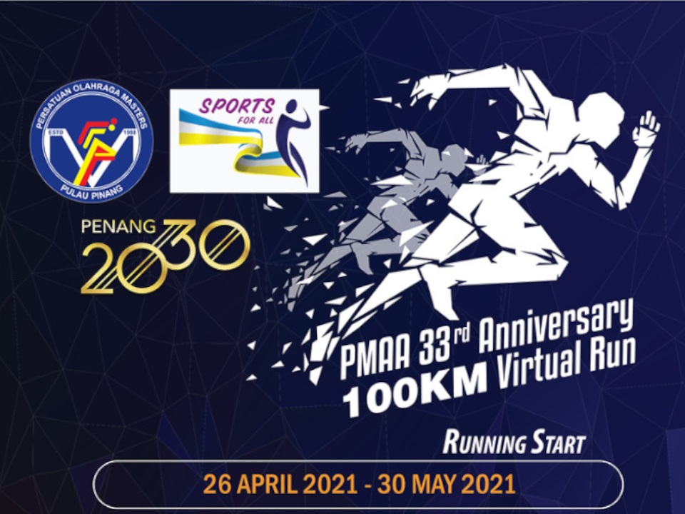 PMAA 33rd Anniversary 100KM Virtual Run
