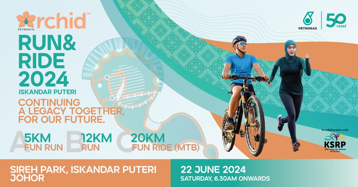 Petronita Orchid Run & Ride 2024 - Iskandar Puteri