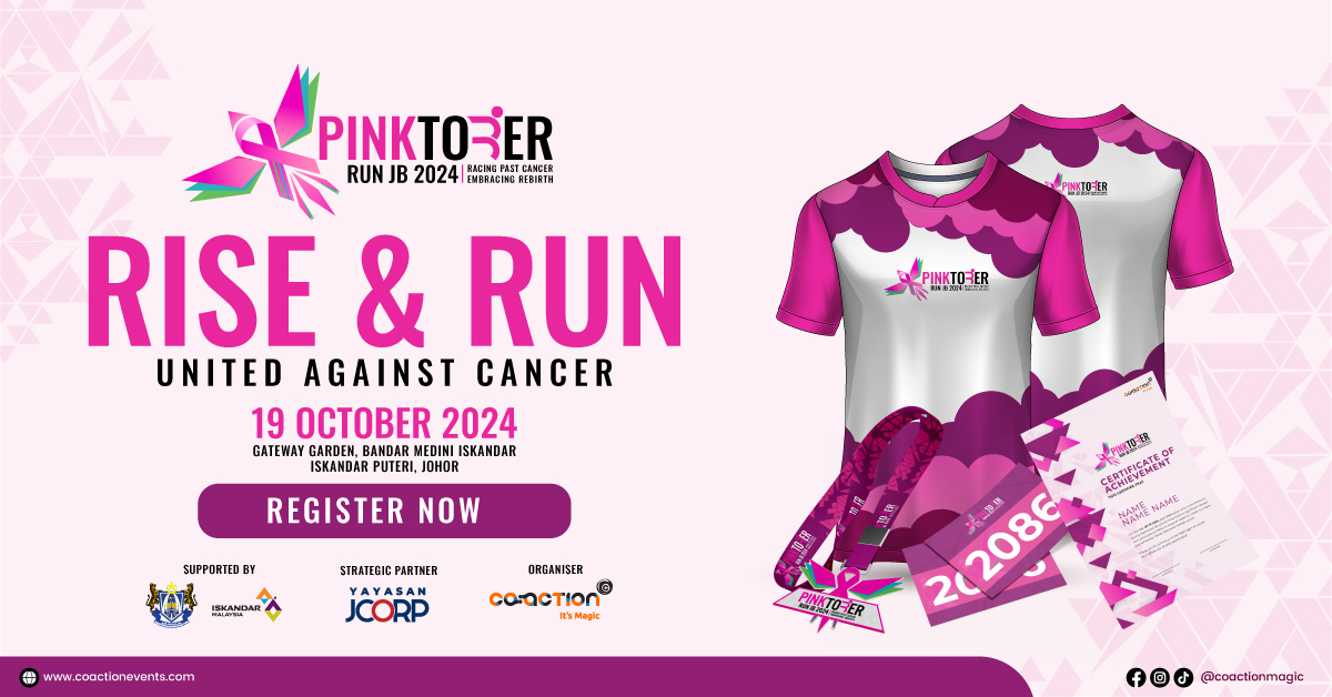 Pinktober Run Iskandar Puteri 2024 Banner