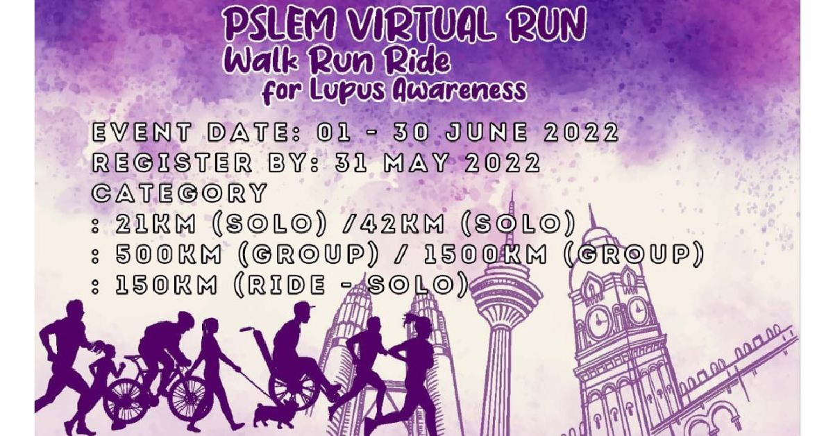 Persatuan SLE Malaysia Virtual Run 2022