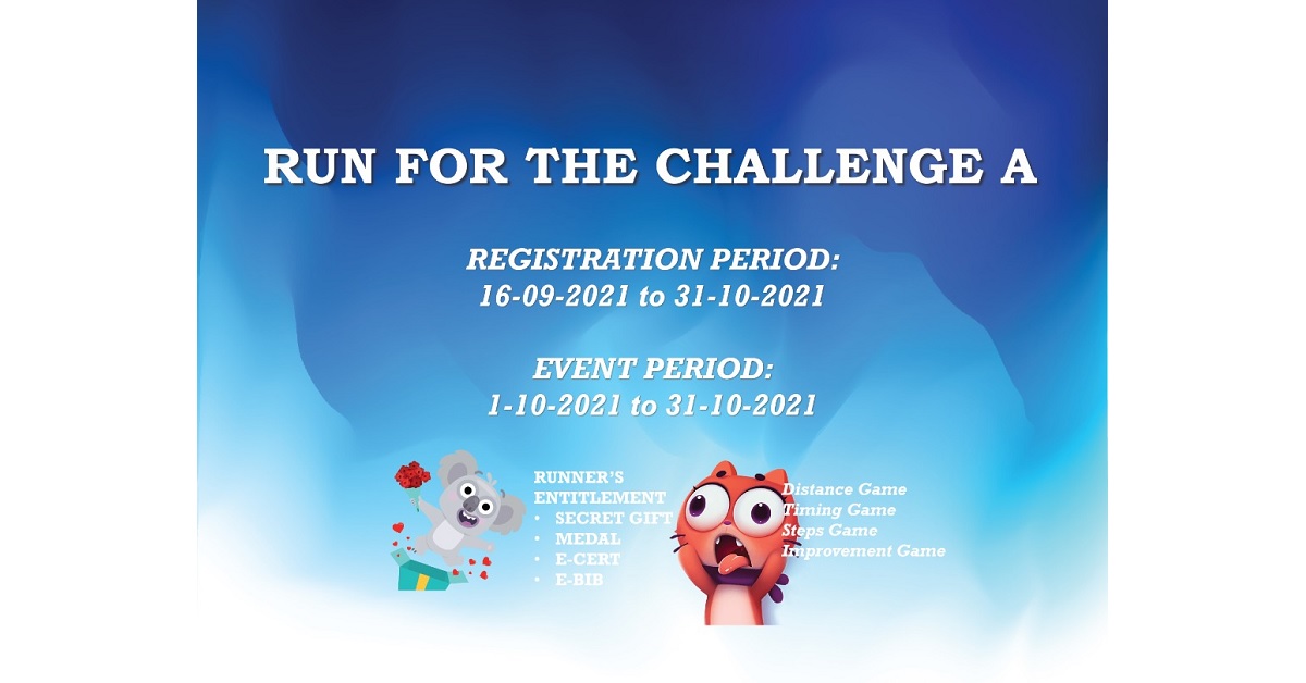 Run For The Challenge A Banner