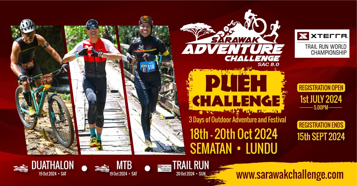 Sarawak Adventure Challenge 2024 Banner