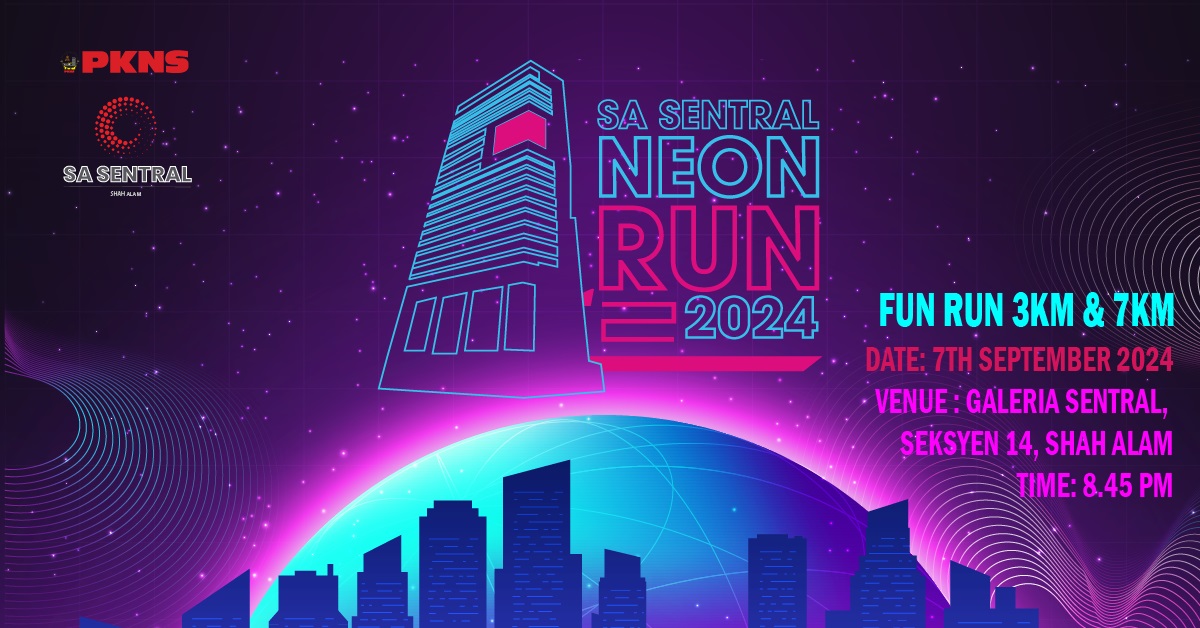 SA Sentral Neon Run 2024