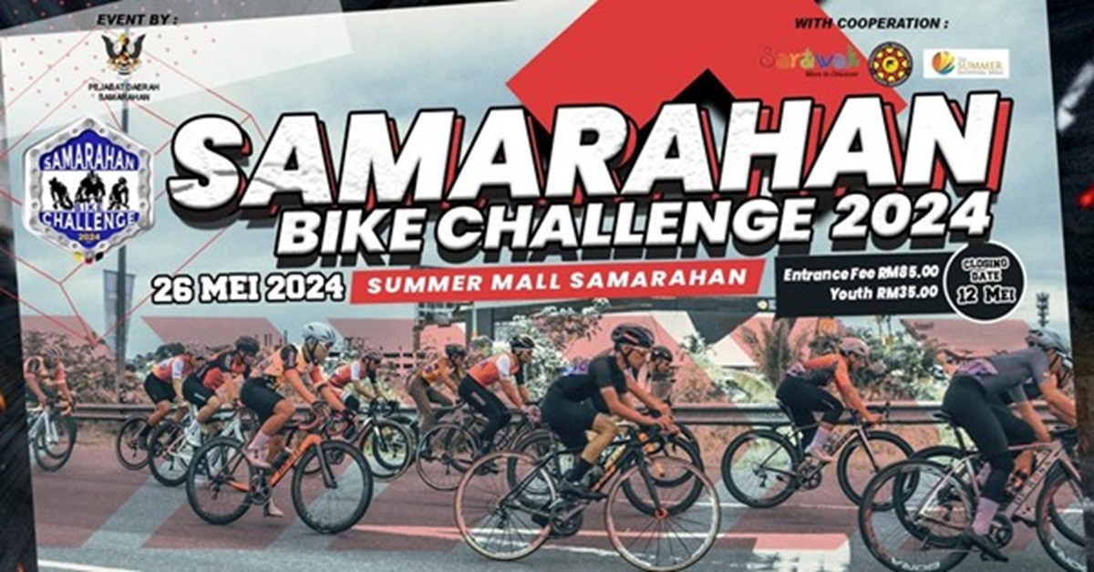 Samarahan Bike Challenge 2024 Banner