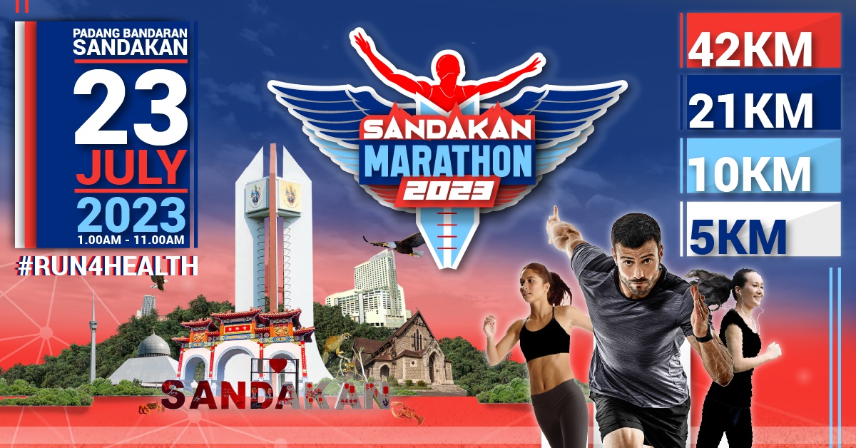 Sandakan Marathon 2.0 Banner