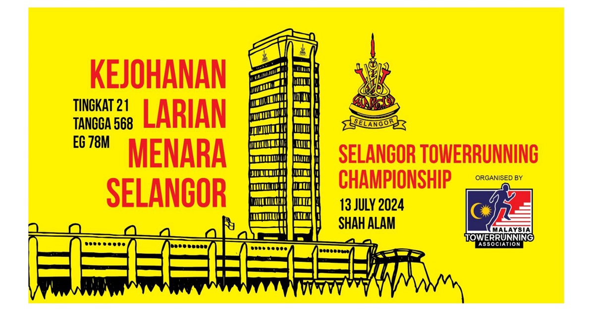 Kejohanan Larian Menara Selangor 2024 Banner