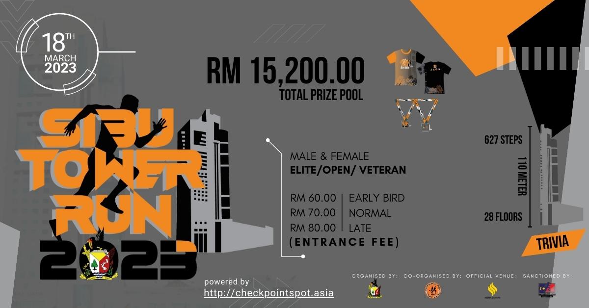 Sibu Tower Run 2023 Banner