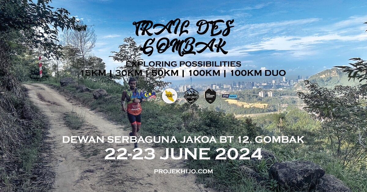 Trail Des Gombak 2024 Banner