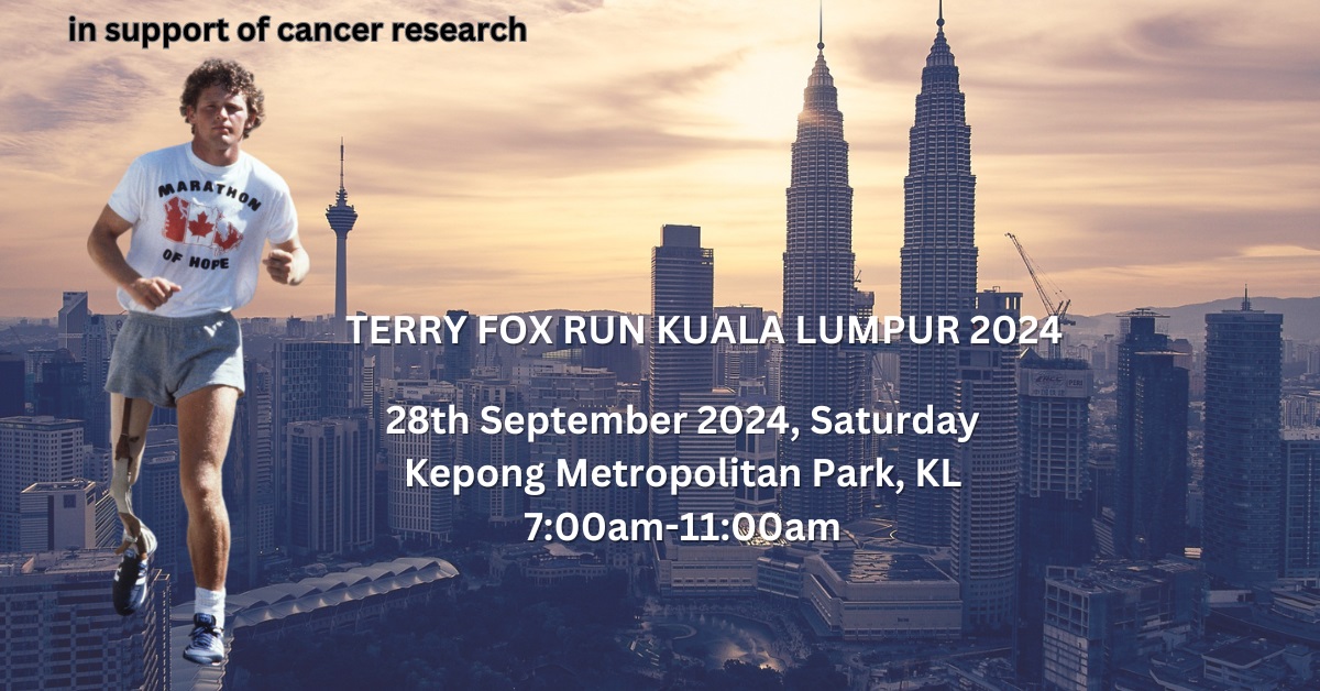 Terry Fox Run Kuala Lumpur 2024 Checkpoint Spot