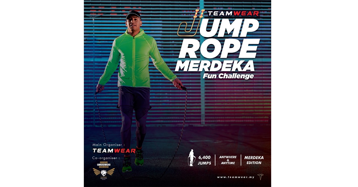 Teamwear Jump Rope Merdeka Fun Challenge 2021