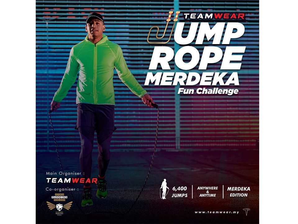 Teamwear Jump Rope Merdeka Fun Challenge 2021