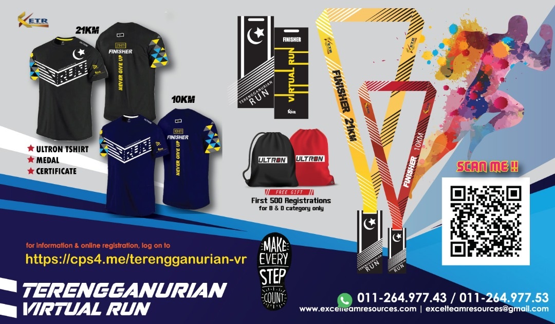 Terengganurian Virtual Run Banner