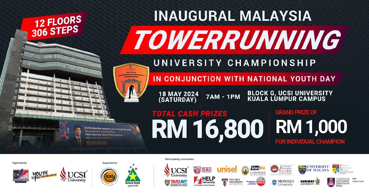 Malaysia Towerrunning University Championship Banner