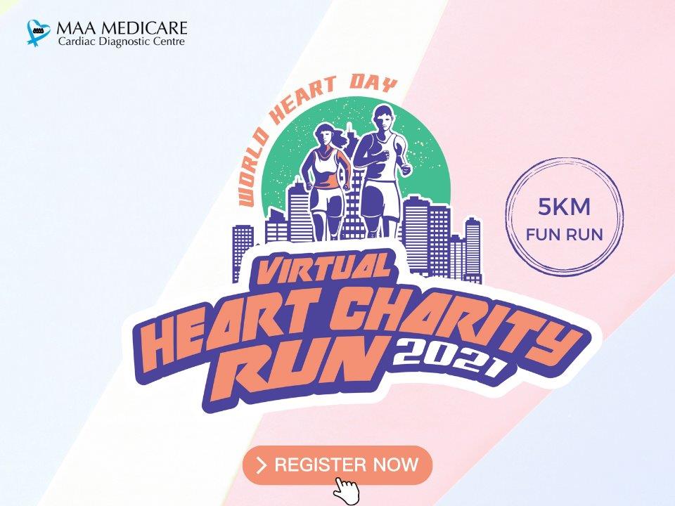 Virtual Heart Charity Run 2021