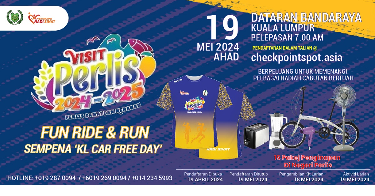 Visit Perlis Fun Ride & Run 2024