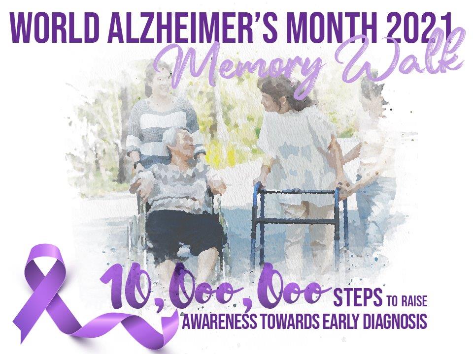 World Alzheimer's Month 2021 Virtual Memory Walk