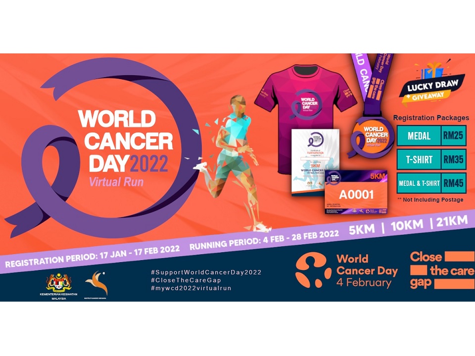 World Cancer Day 2022 Virtual Run