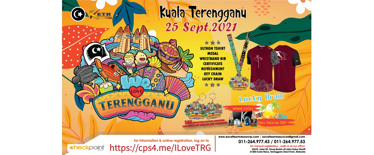 We Love Terengganu Fun Run 2021 Banner